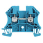 1020180000 - WDU 4,WM, TERMINAL BLOCK CONNECTOR 2 POSITION FEED THROUGH BLUE 10-26 AWG. Sold in units of 1