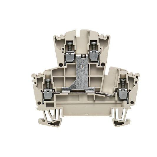1022300000 - WDK 2.5V,WM, TERMINAL BLOCK CONNECTOR 4 POSITION FEED THROUGH BEIGE 12-30 AWG. Sold in units of 1