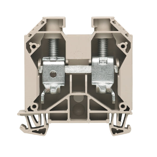 1028800000 - WDU 35 ZA TERMINAL BLOCK CONNECTOR 2 POSITION FEED THROUGH BEIGE 1/0-12 AWG. Sold in units of 1