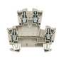 1041100000 - WDK 2.5 ZQV TERMINAL BLOCK CONNECTOR 4 POSITION FEED THROUGH BEIGE 12-30 AWG. Sold in units of 1