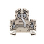 1041610000 - WDK 2.5NV TERMINAL BLOCK CONNECTOR 4 POSITION FEED THROUGH BEIGE 12-30 AWG. Sold in units of 1