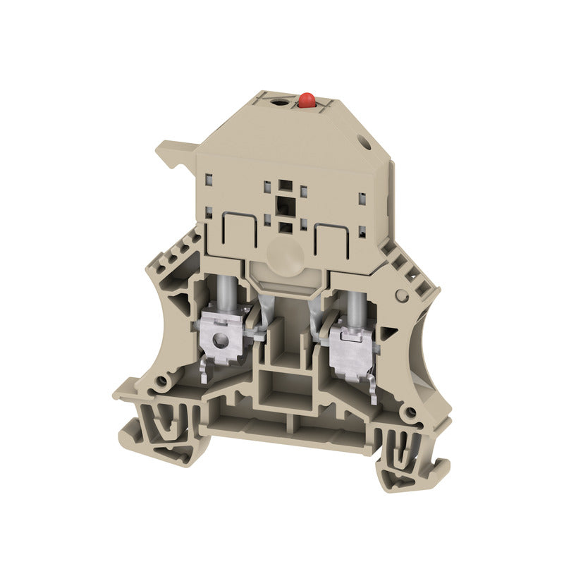 1119840000 - WSI 6/LD 10-36V LLC TERMINAL BLOCK CONNECTOR 2 POSITION DISCONNECT BEIGE 8-22 AWG. Sold in units of 1