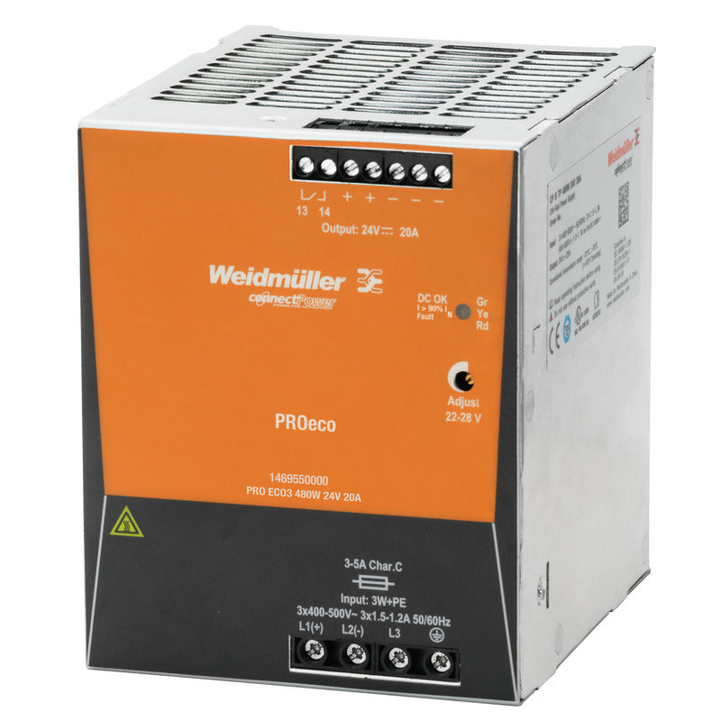 1469550000 - PRO ECO3 480W 24V 20A. Sold in units of 1
