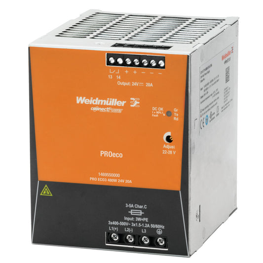 1469550000 - PRO ECO3 480W 24V 20A. Sold in units of 1