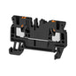 1521980000 - A2C 2.5 TERMINAL BLOCK CONNECTOR 2 POSITION FEED THROUGH BLACK 12-28 AWG. Sold in units of 1