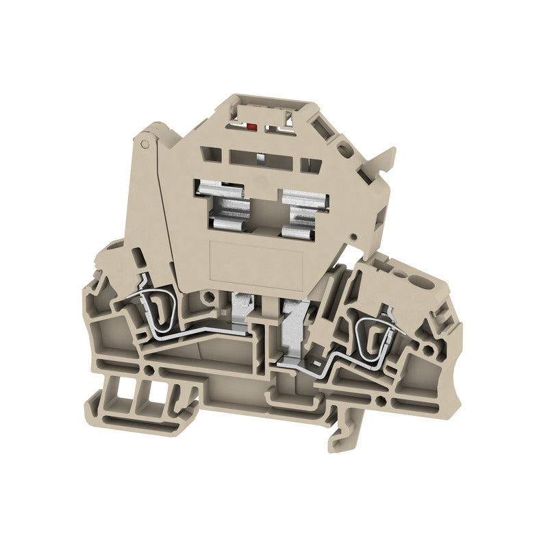 1616410000 - ZSI 2.5/LD 250AC TERMINAL BLOCK CONNECTOR 2 POSITION DISCONNECT BEIGE 12-26 AWG. Sold in units of 1