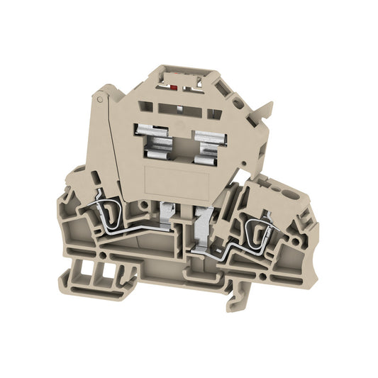 1616410000 - ZSI 2.5/LD 250AC TERMINAL BLOCK CONNECTOR 2 POSITION DISCONNECT BEIGE 12-26 AWG. Sold in units of 1