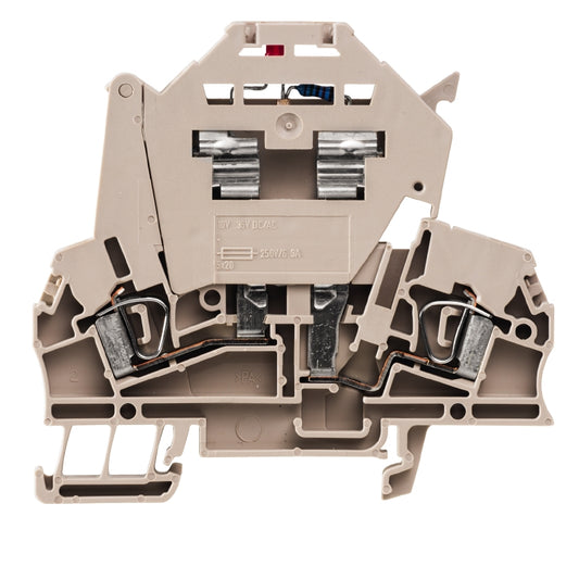1616440000 - ZSI 2.5/LD 28AC TERMINAL BLOCK CONNECTOR 2 POSITION DISCONNECT BEIGE 12-26 AWG. Sold in units of 1