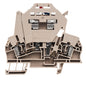 1616440000 - ZSI 2.5/LD 28AC TERMINAL BLOCK CONNECTOR 2 POSITION DISCONNECT BEIGE 12-26 AWG. Sold in units of 1