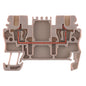1775480000 - ZDU 1.5 TERMINAL BLOCK CONNECTOR 2 POSITION FEED THROUGH BEIGE 16-30 AWG. Sold in units of 1