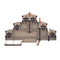 1782320000 - ZDLD 2.5-2VN TERMINAL BLOCK CONNECTOR 6 POSITION FEED THROUGH BEIGE 12-26 AWG. Sold in units of 1