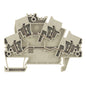 1790990000 - ZDK 2.5-2 TERMINAL BLOCK CONNECTOR 4 POSITION FEED THROUGH BEIGE 14-30 AWG. Sold in units of 1