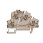 1791030000 - ZDK 2.5-2, V TERMINAL BLOCK CONNECTOR 4 POSITION FEED THROUGH BEIGE 12-30 AWG. Sold in units of 1