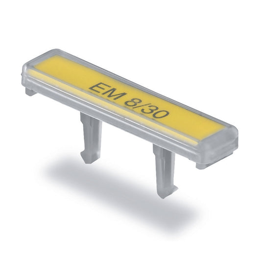1806120000 - EM 8/30 END BRACKET MARKER. Sold in units of 1