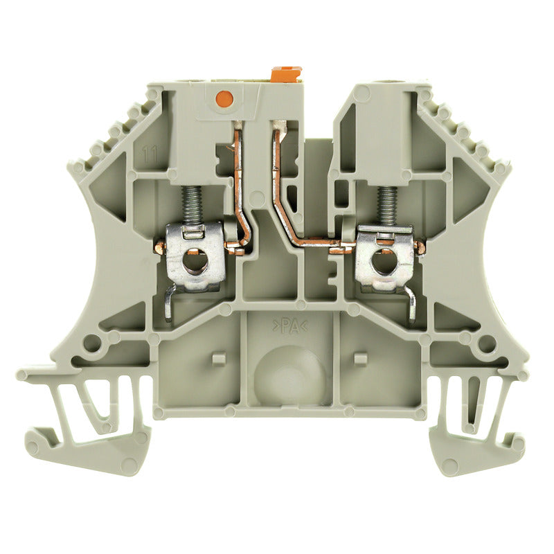 1855610000 - WTR 2.5 TERMINAL BLOCK CONNECTOR 2 POSITION DISCONNECT BEIGE 12-30 AWG. Sold in units of 1