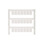 1868440000 - MF 10/8 MC BLANK, WHITE. Sold in units of 70