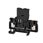 2434380000 - AFS 4 2C 60-150V BK / TERMINAL BLOCK CONNECTOR 2 POSITION DISCONNECT BLACK 10-26 AWG 120 V 5 X 20. Sold in units of 1