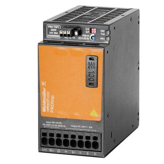 2466890000 - PRO TOP1 480W 24V 20A. Sold in units of 1