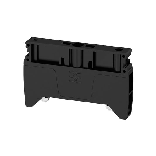 2475310000 - AEB 35 SC/1  BK CONNECTOR END BRACKET, RAIL TYPE FOR A SERIES BLACK. Sold in units of 1