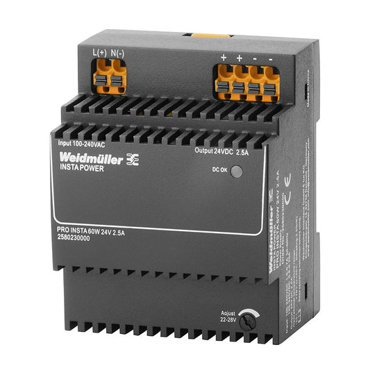 2580230000 - PRO INSTA 60W 24V 2.5A. Sold in units of 1