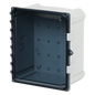 PC100806CC - POLYSTAR SERIES CLEAR COVER ENCLOSURE 10 X 8 X 7. Sold in units of 1