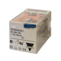 RCP11003115/120VAC - CG.RCI003A120V - INDUSTRIAL RELAY 11PIN 3PDT 115VAC. Sold in units of 1