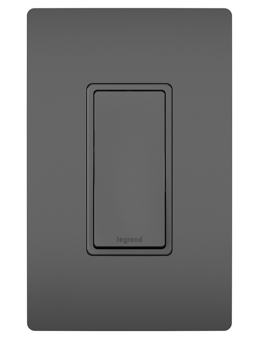 TM870BK - TRADEMASTER 15A 120/277V SP DECORATOR SWITCH BLACK. Sold in units of 1