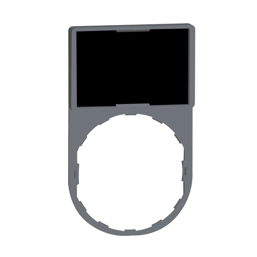 ZBY6101 - LEGEND PLATE FOR PUSHBUTTON SWITCH. Sold in units of 1