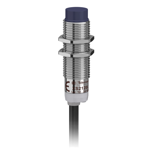XS212BLPAL2 - PROX M12 24VDC PNP NO 3W NON FLUSH 2M CBL. Sold in units of 1
