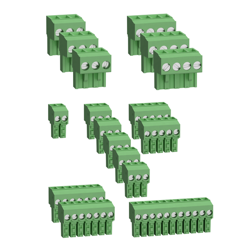 TM172ASCTB42 - TERMINAL BLOCK, M172, PERFORMANCE, 42 IO, SCREW. Sold in units of 1