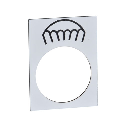 ZB2BY4933 - LEGEND PLATE. Sold in units of 1