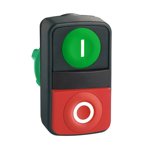 ZB5AL7341 - PLASTIC DBL HEADED PUSHBUTTONS. Sold in units of 1