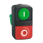 ZB5AL7341 - PLASTIC DBL HEADED PUSHBUTTONS. Sold in units of 1
