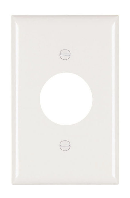 TP7W - TRADEMASTER 1G SINGLE RECEPTACLE NYLON WP WHITE. Sold in units of 1