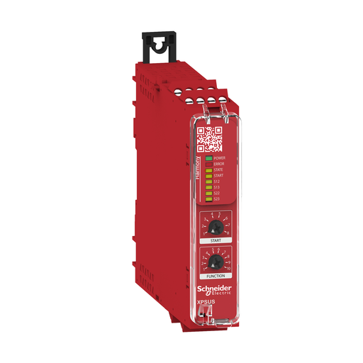 XPSUS12AP - SAFMOD MULTFNC 2I 2O CAT4 24V SCR. Sold in units of 1