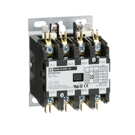 8910DPA34V14 - CONTACTOR 600V. Sold in units of 1