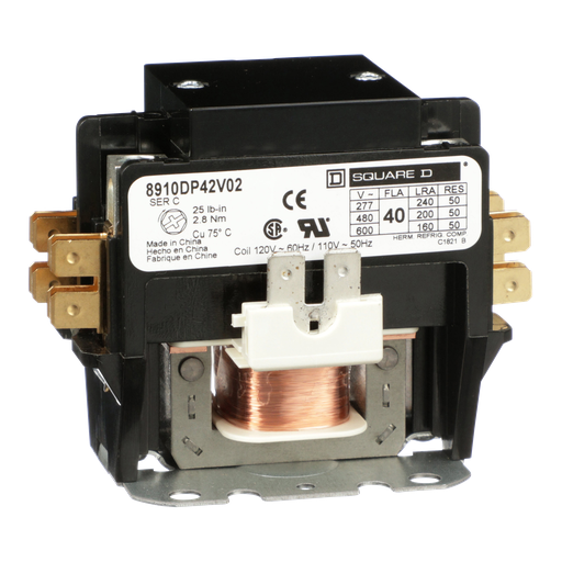 8910DP42V02 - CONTACTOR 600V. Sold in units of 1