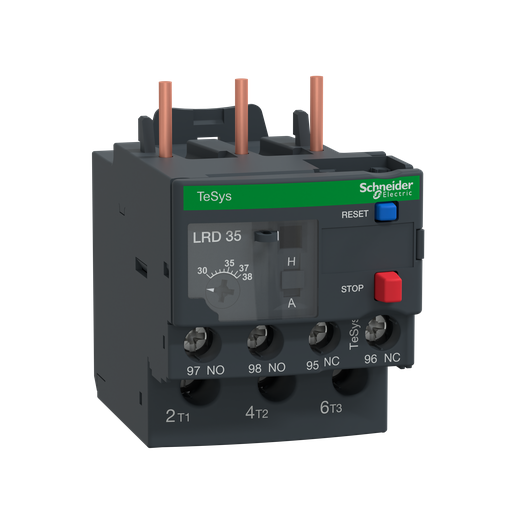 LRD35 - OVERLOAD RELAY 30-38A. Sold in units of 1