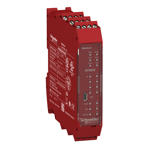 XPSMCMCP0802 - CONTROLLEUR 8 ENTREES 2 SORTIES CONNECTE. Sold in units of 1