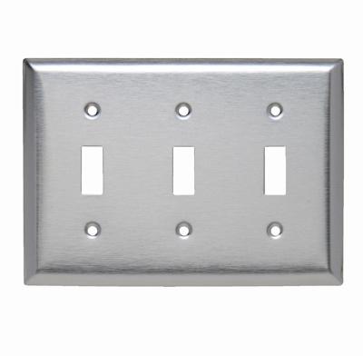 SL3 - 3G TOGGLE SWITCH WP 430 S/S. Sold in units of 1