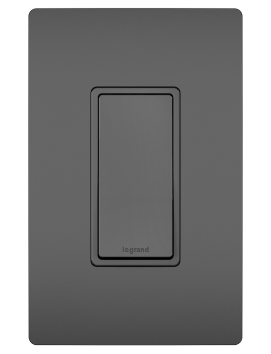TM873BK - TRADEMASTER 15A 120/277V 3-WAY DECORATOR SWITCH BLACK. Sold in units of 1