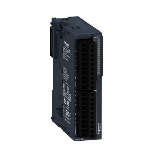 TM3DQ16R - MODULE TM3-16 OUTPUTS RELAYS. Sold in units of 1
