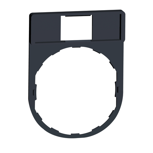 ZBZ32 - LEGEND CARRIER FOR PUSHBUTTON SWITCH. Sold in units of 1