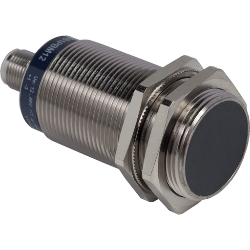 XS630B1PBM12 - INDUCTIVE PROXIMITY SENSORS XS, XS6 M30, L74MM, BRASS, SN15MM, 12...48 VDC, M12. Sold in units of 1