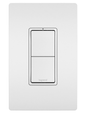 RCD11W - RADIANT 2SWITCH, SP+SP, WHITE. Sold in units of 1