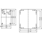 NSYMM128 - METAL PLAIN CHASSIS 1200X800 (48x32). Sold in units of 1