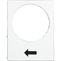 ZB2BY4901 - LEGEND PLATE FOR PENDANT CONTROL STATION. Sold in units of 1
