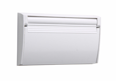 3726SCWH - WP HOR COVER SELF-CLOSING LID DECORA WHITE W/BLACK GASKET. Sold in units of 1