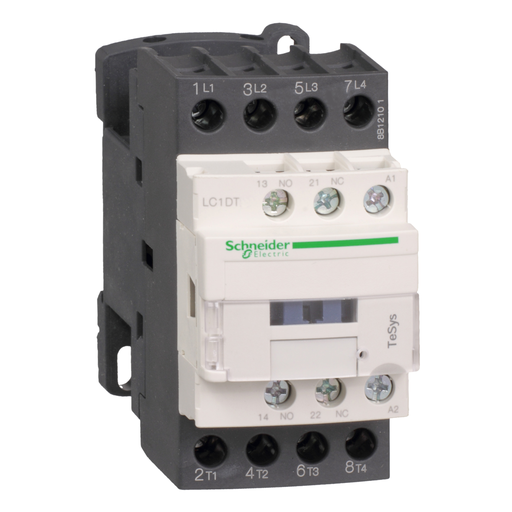 LC1DT20G7 - CONT 20A 4P AC1 120V50/60. Sold in units of 1