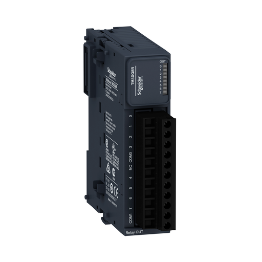 TM3DQ8R - MODULE TM3-8 OUTPUTS RELAYS. Sold in units of 1
